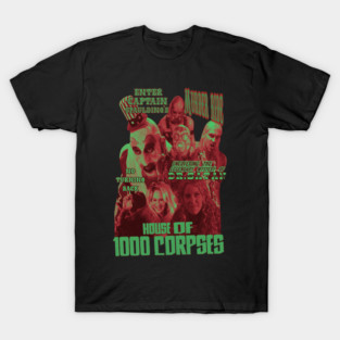 House Of 1000 Corpses, Cult Horror, (Version 2) T-Shirt