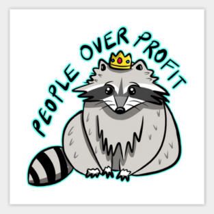 PEOPLE OVER PROFIT Sticker