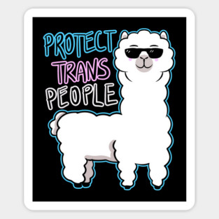 PROTECT TRANS PEOPLE Sticker