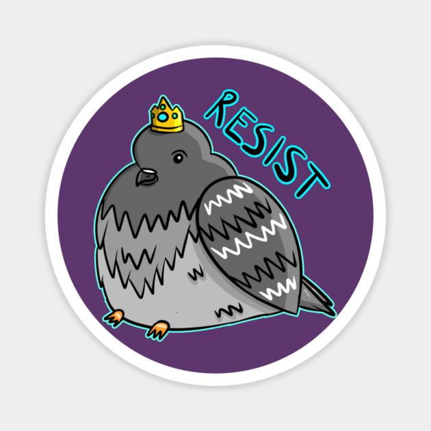 RESIST Magnet by roxiqt