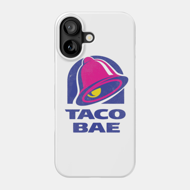 Taco Bae Phone Case by dumbshirts