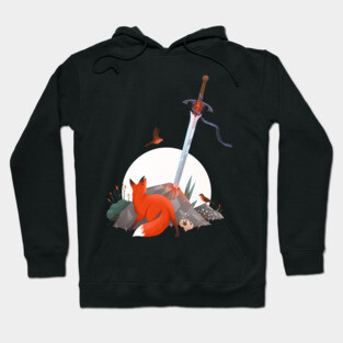 Fox and the Sword Hoodie