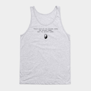 Oxford Comma Tank Top