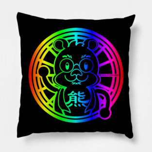 PRIDE BEAR EMBLEM Pillow