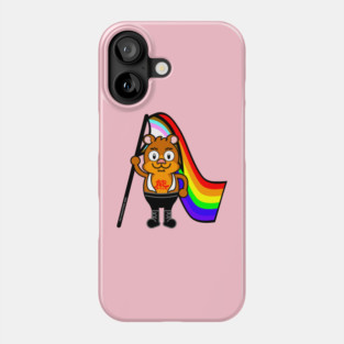 PRIDE BEAR FLAG Phone Case