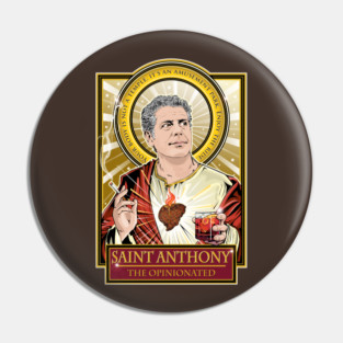 Saint Bourdain Pin