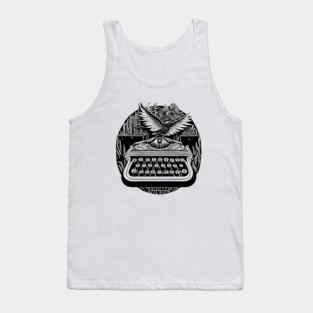 The Typewriter and the Bird Tank Top