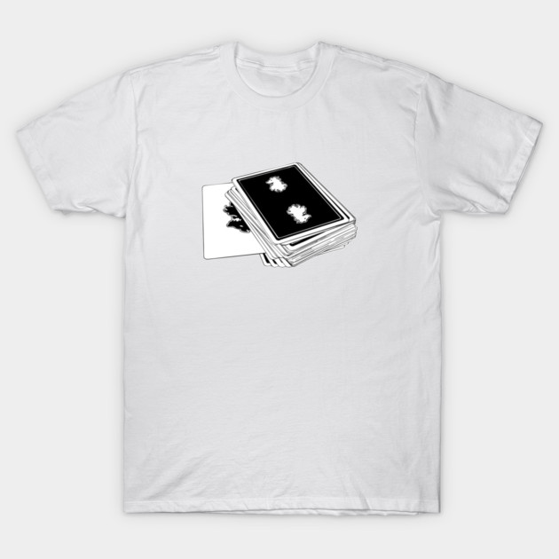 Leon playing cards T-Shirt by The Hermit Magic Magazine