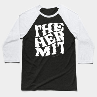 The Hermit Magazine (June 2023) in white Baseball T-Shirt