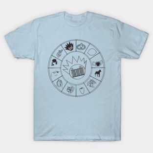 Boognish Rising - Horoscope Birth Chart for Ween T-Shirt