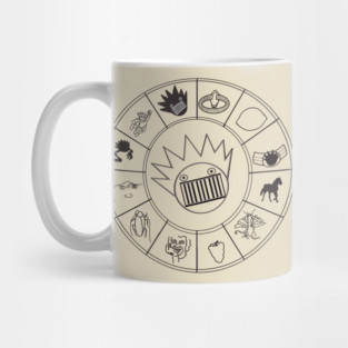 Boognish Rising - Horoscope Birth Chart for Ween Mug