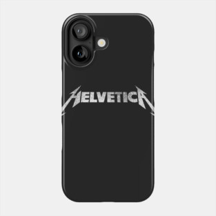 Helvetica ROCKS Phone Case
