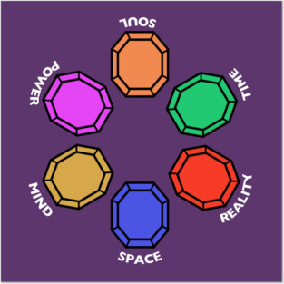 Infinity Stones Posters and Art