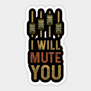 Audio Engineer Sound Guy Sticker