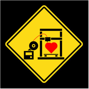 3D Printer Love Posters and Art