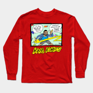 Kam Komics support tshirt_banned books Long Sleeve T-Shirt