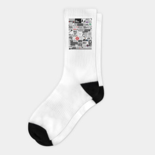 Wise Words From The Office - The Office Quotes (Variant) Socks