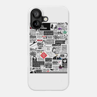 Wise Words From The Office - The Office Quotes (Variant) Phone Case