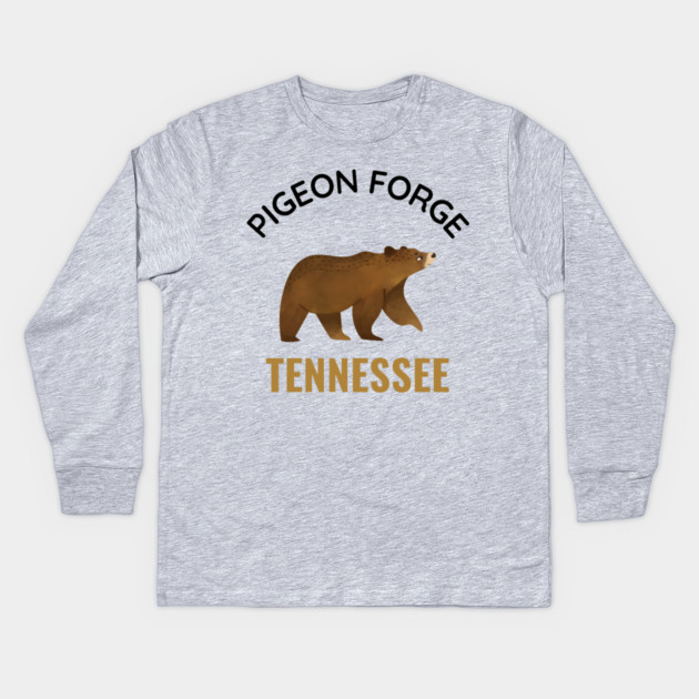 Pigeon Forge Tennessee Kids Long Sleeve T-Shirt by Pixel Threads 