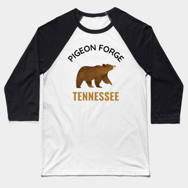 Pigeon Forge Tennessee Baseball T-Shirt by Pixel Threads 