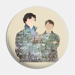 Sherlock Quotes Pin