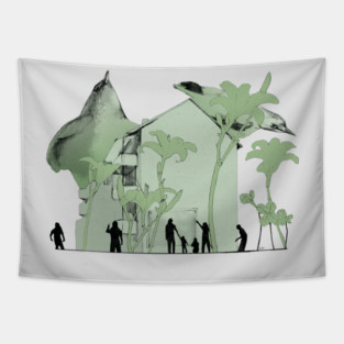 Urban Fauna Tapestry