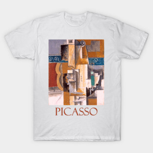 Guitar and Violin by Pablo Picasso T-Shirt