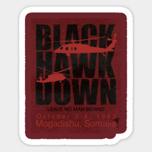 Black Hawk Down Sticker