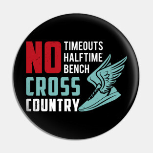 Cross-Country Runner Fitness Running Gift Pin