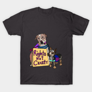 Service Dogs For Disability Rights T-Shirt