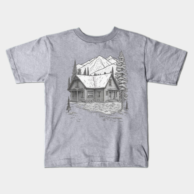 Darby Montana Kids T-Shirt by Pixel Threads 