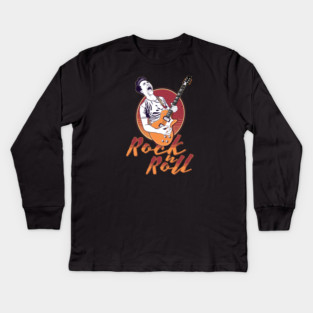 Rock ’n’ Roll Shout Kids Long Sleeve T-Shirt