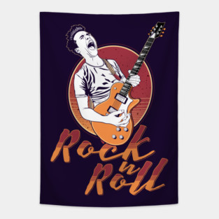 Rock ’n’ Roll Shout Tapestry