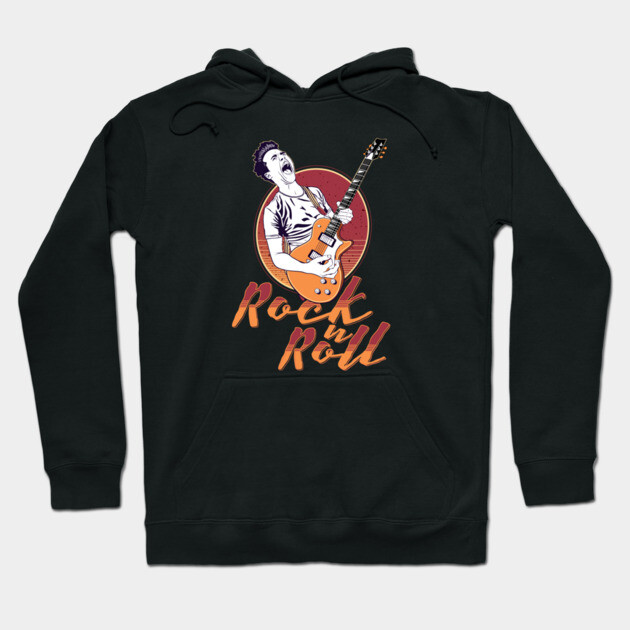 Rock ’n’ Roll Shout Hoodie by filiposwear