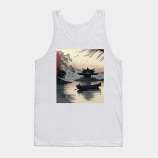 The Art of Chinese Ink Painting Tank Top
