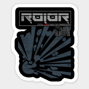 R010R - TDA Explosion [rough] Sticker