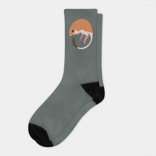 Kangaroo Rat Socks by DeguArts
