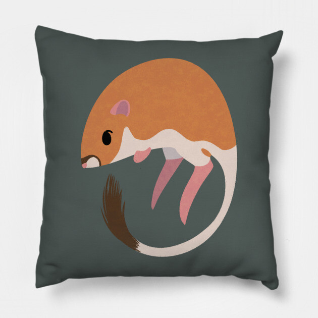 Kangaroo Rat Pillow by DeguArts