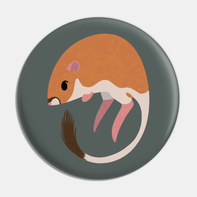 Kangaroo Rat Pin by DeguArts