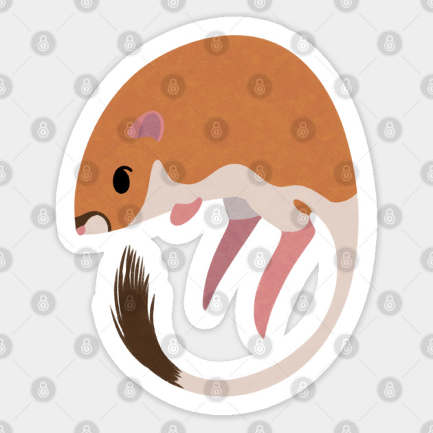 Kangaroo Rat Sticker by DeguArts