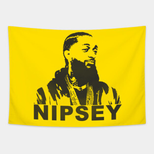 Nipsey Hussle Tribute Tapestry