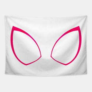 Pink eyes Tapestry