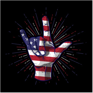 Love Merica Patriotic Independence Day Shirt 4th of July Posters and Art