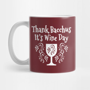 Thank Bacchus its Wine Day Cheeky Witch Mug