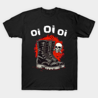 Skinhead Hooligan Oi Punk Rock T-Shirt