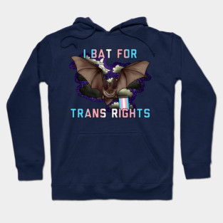 I Bat For Trans Rights Hoodie