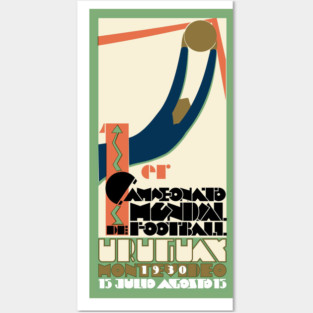 Uruguay 1930 World Cup Posters and Art
