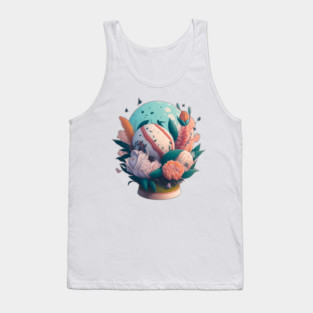 Dream Bouquet, a fantasy flowers design Tank Top