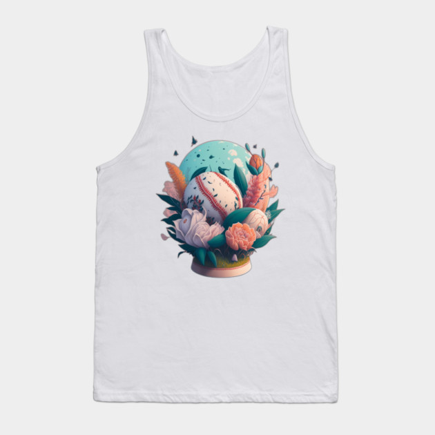 Dream Bouquet, a fantasy flowers design Tank Top by Pixel Threads 