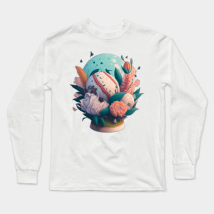 Dream Bouquet, a fantasy flowers design Long Sleeve T-Shirt